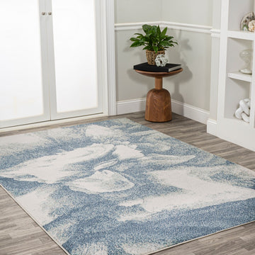 Petalo Abstract Two-tone Modern Area Rug